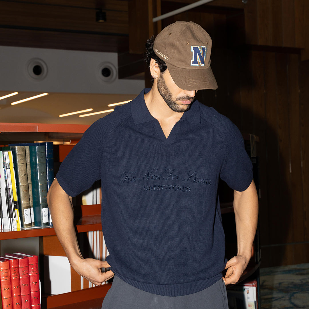 COLLEGE KNITTED POLO