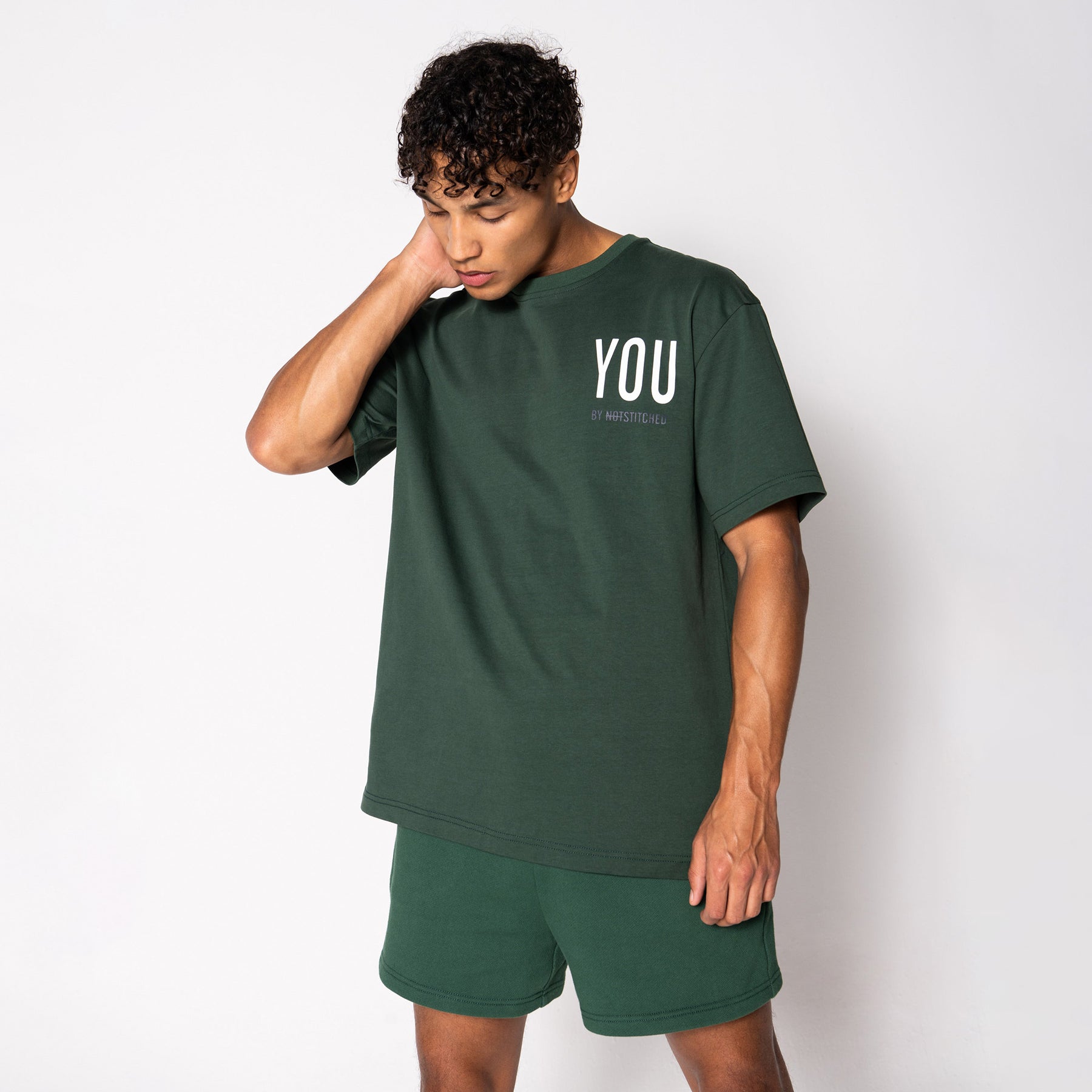 YOU Logo-print T-shirt