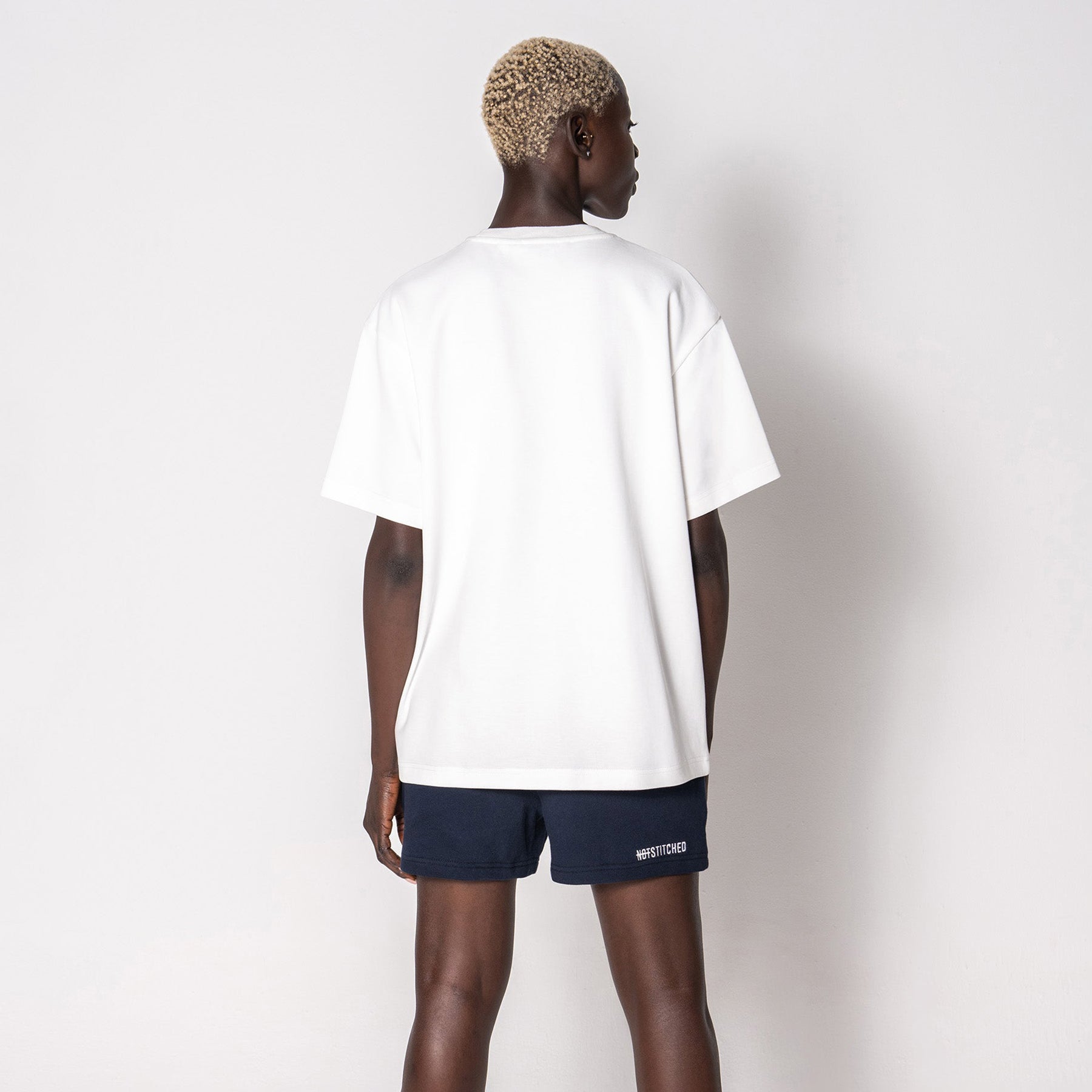 French Terry Cotton Shorts