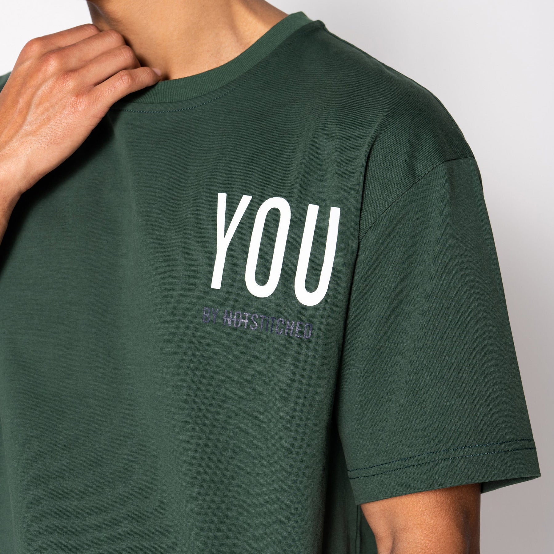 YOU Logo-print T-shirt
