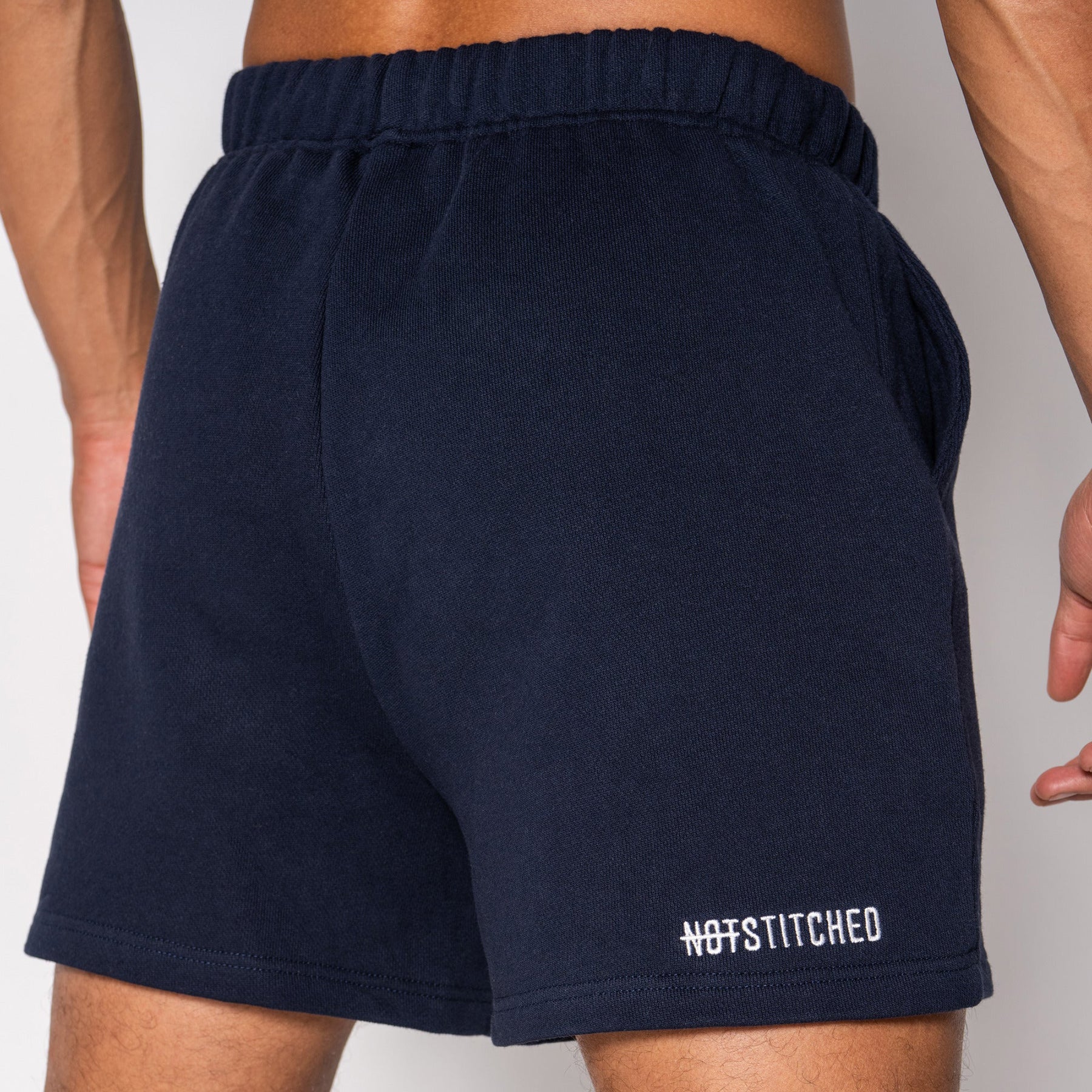 French Terry Cotton Shorts