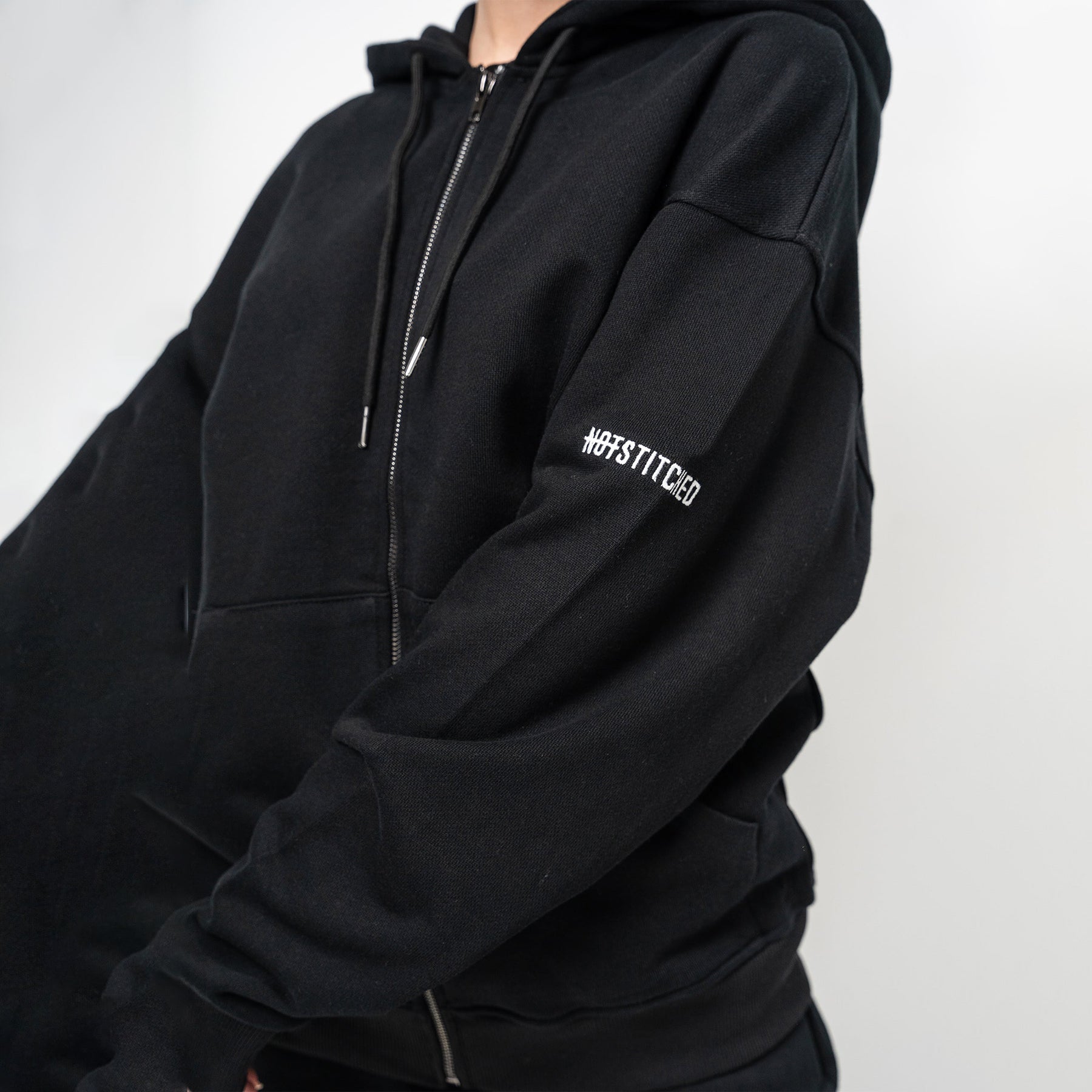 Oversized Zip-Up Hoodie