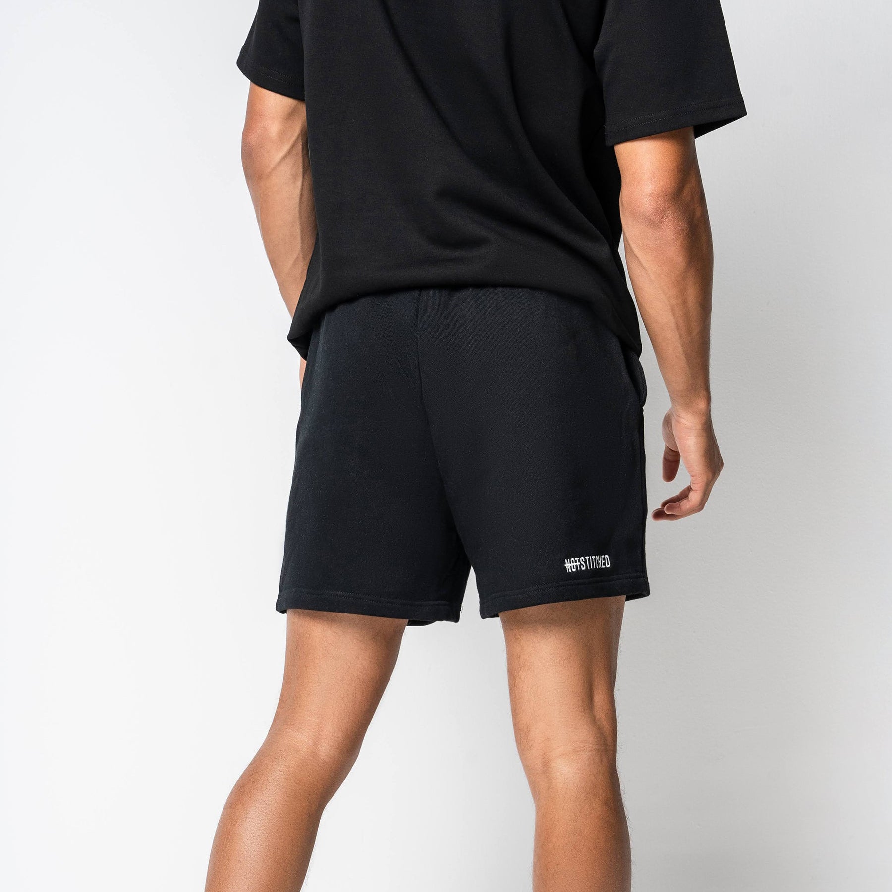 French Terry Cotton Shorts