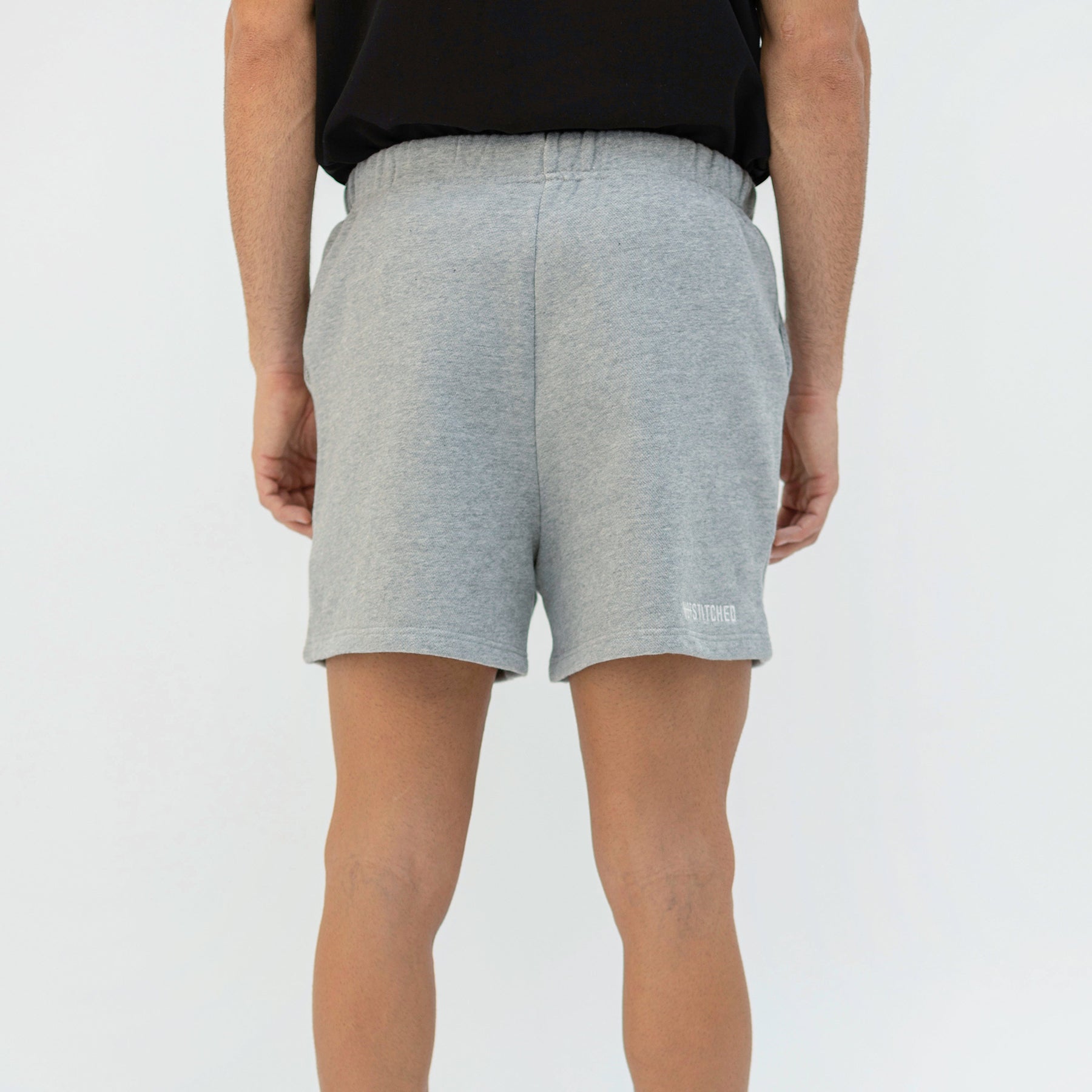 French Terry Cotton Shorts