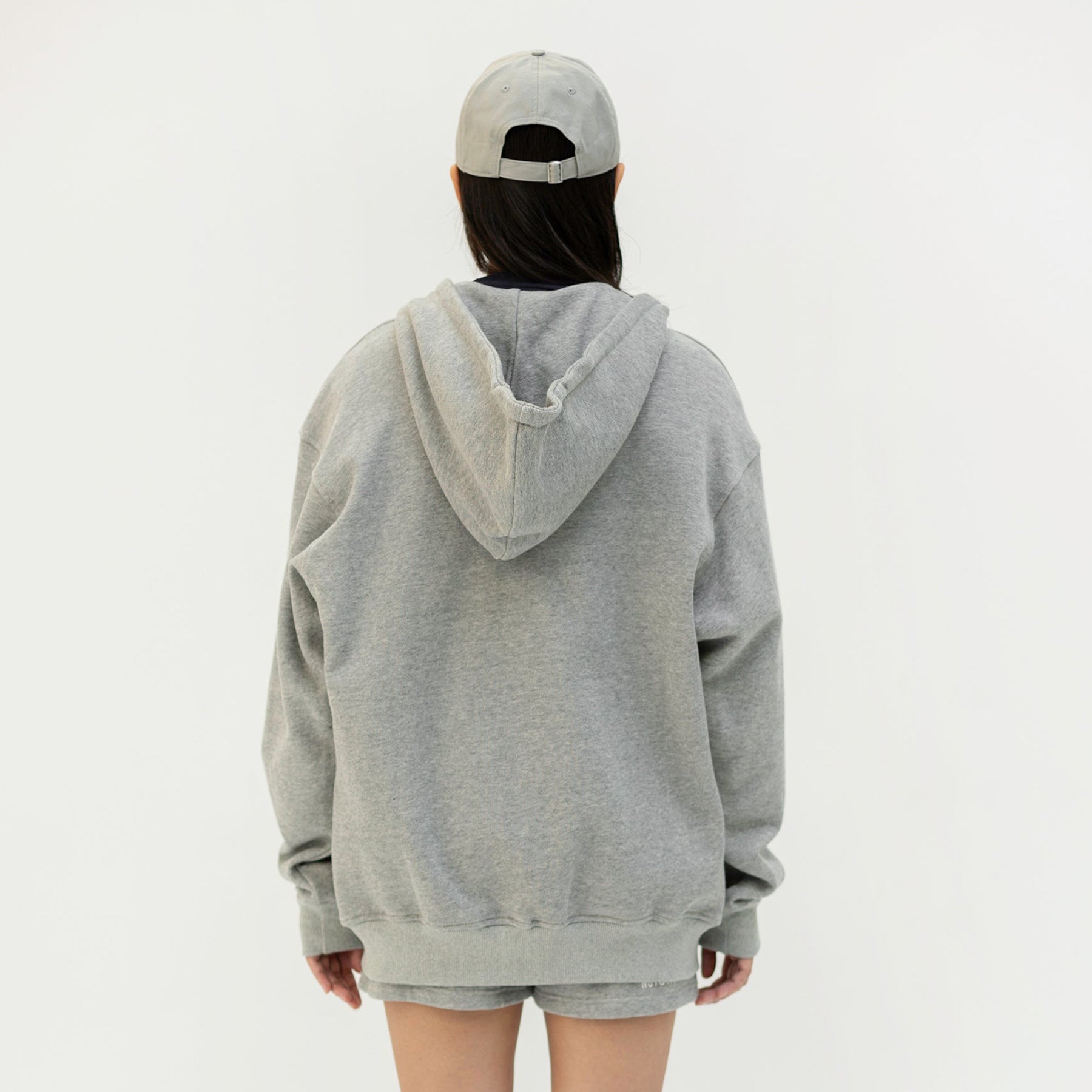 Oversized Zip-Up Hoodie