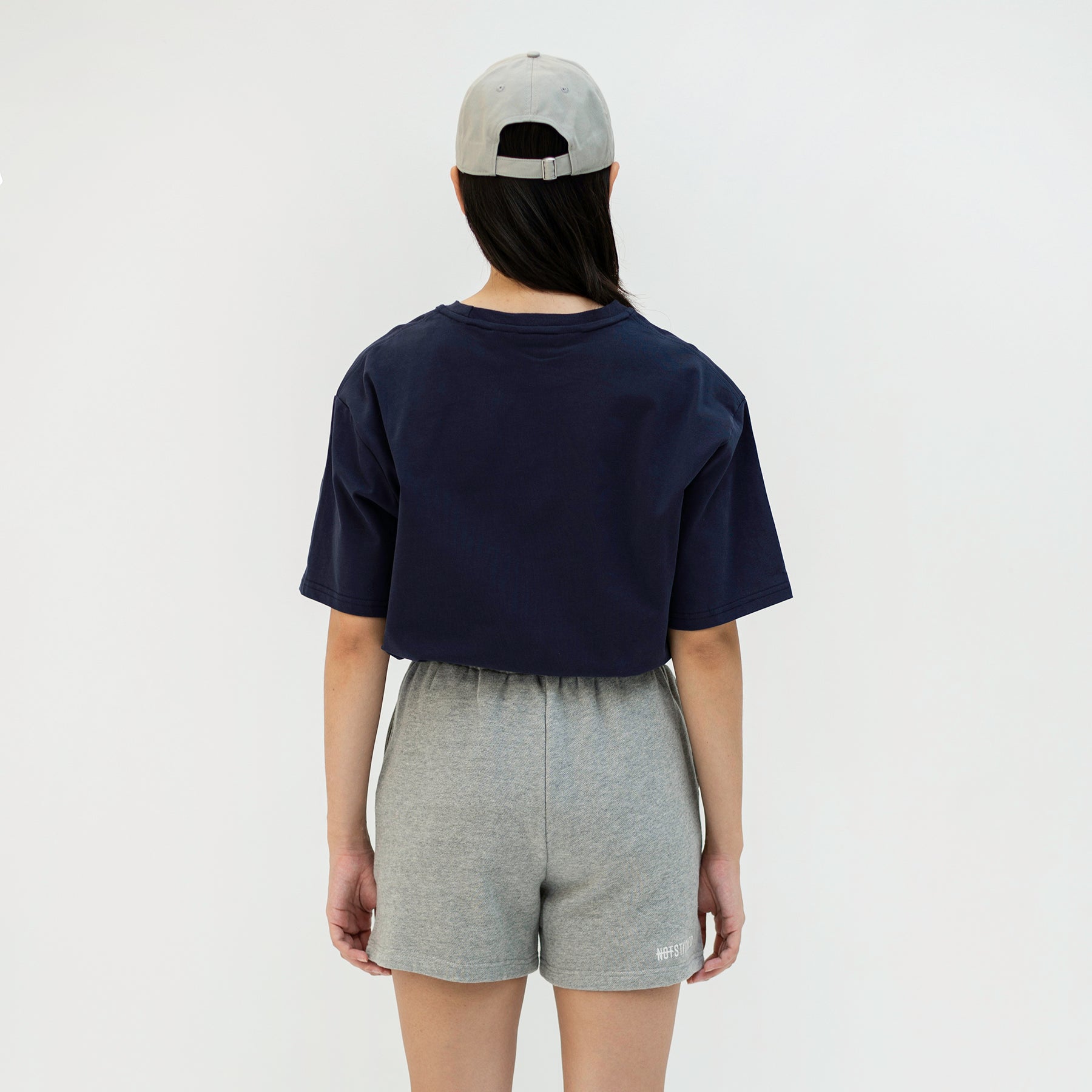 French Terry Cotton Shorts