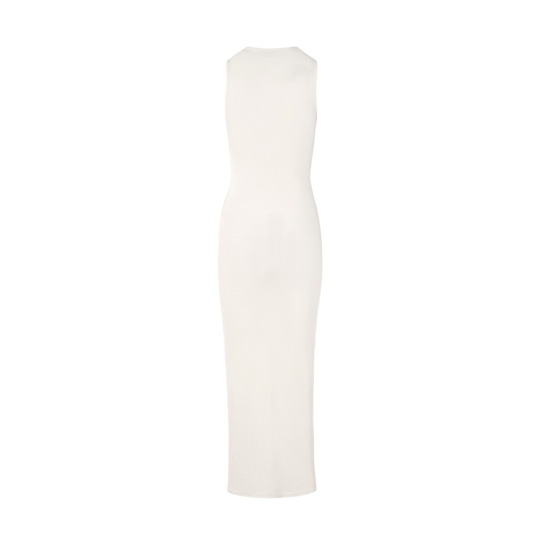 Long Sleeveless Knit Dress