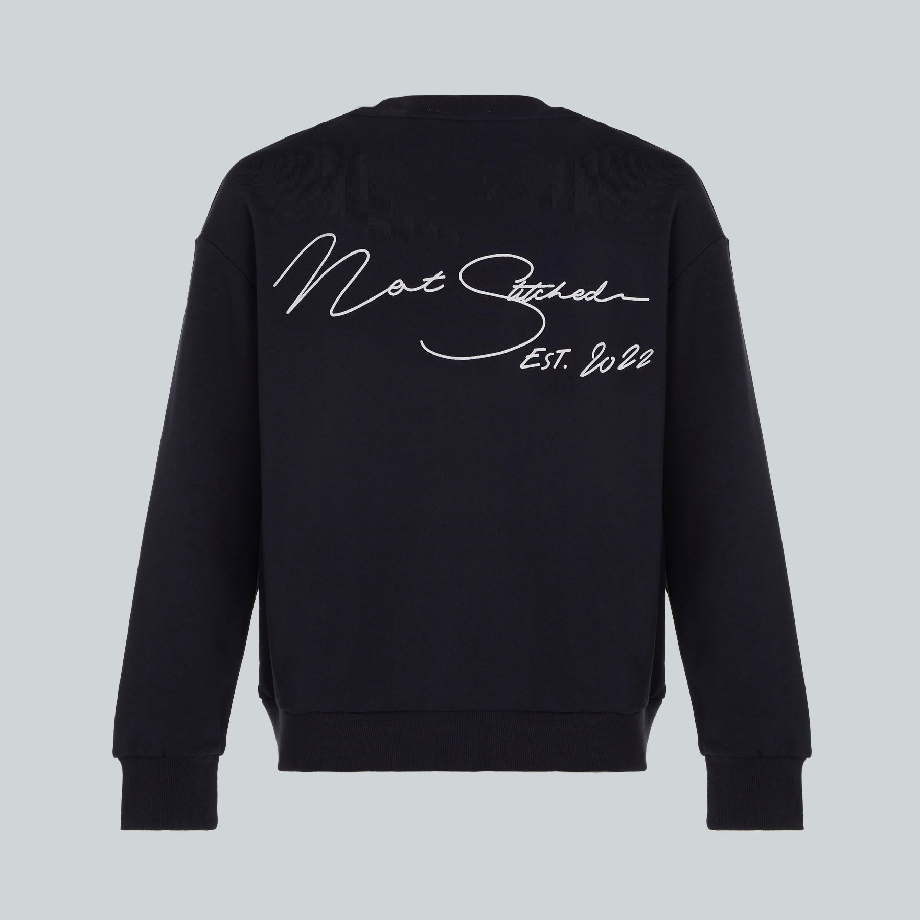 Notstitched Draped Sweatshirt